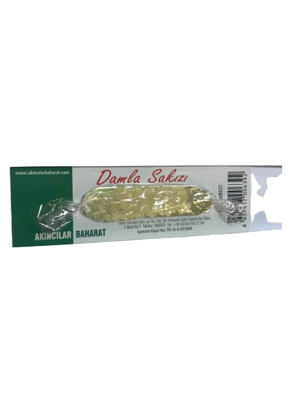 Akıncılar Baharat  Damla Sakızı 1 gr