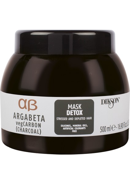 Argabeta Derinlemesine Arındırıcı Detoks Maske Tüm Saçlar 500 ml