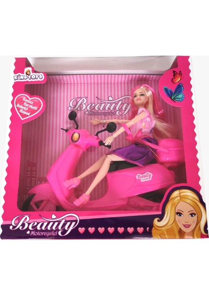 Beauty Motorcycle Oyuncak Bebekli Moped fiyatları