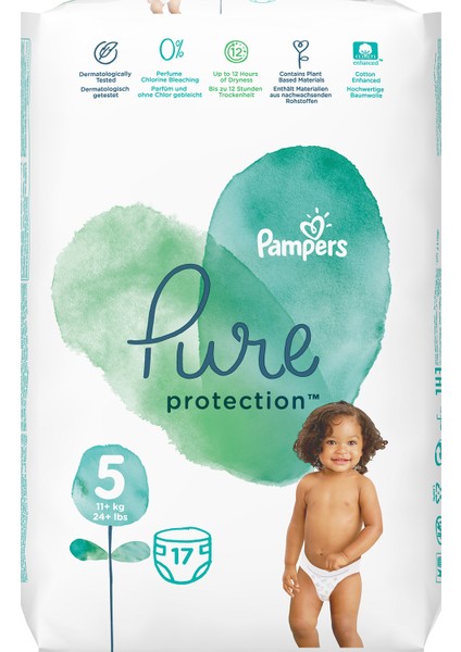 Pure Bebek Bezi 5 Beden 17 Adet fiyatları