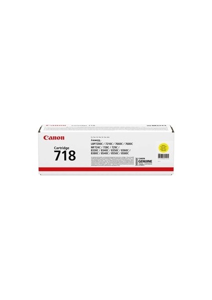 I-Sensys MF-8580CDW Sarı Toner