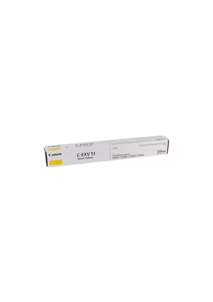 İR-C5550I Sarı Toner