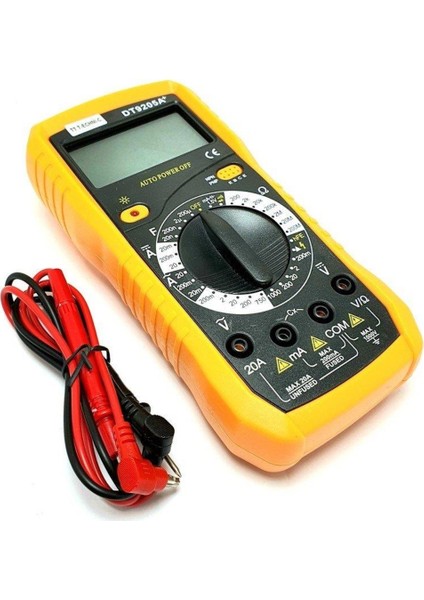 Tt-Technic DT-9205A+ Dijital Multimetre Ölçü Aleti