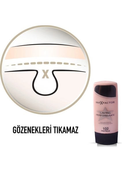 Lasting Performance Fondöten Iz Bırakmayan Sıvı Fondöten 101 Ivory Beige