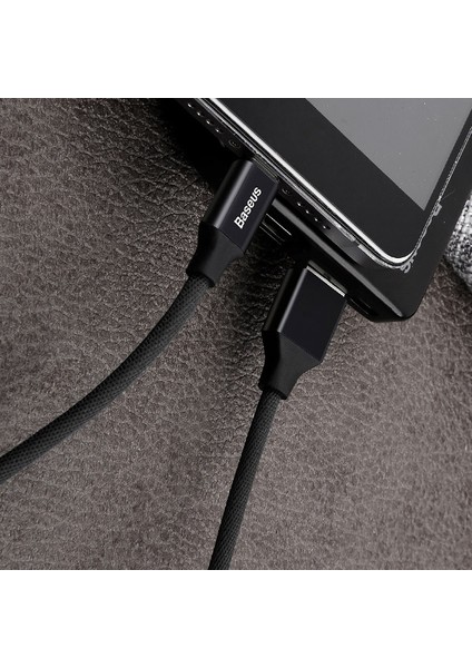 Yiven Micro USB Şarj Ve Data Kablosu - Camyw-A01 Siyah 1 m