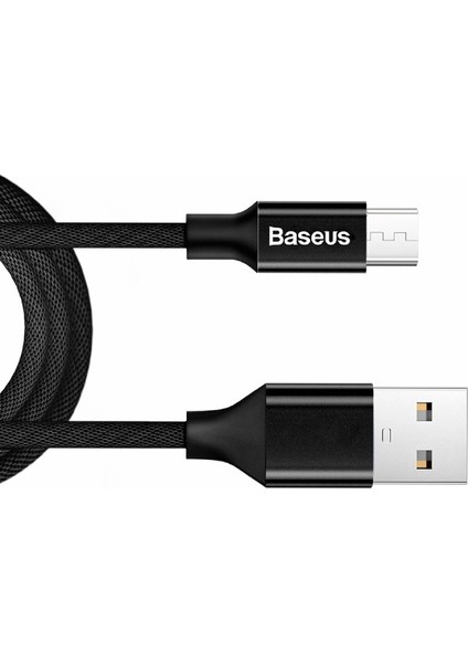 Yiven Micro USB Şarj Ve Data Kablosu - Camyw-A01 Siyah 1 m