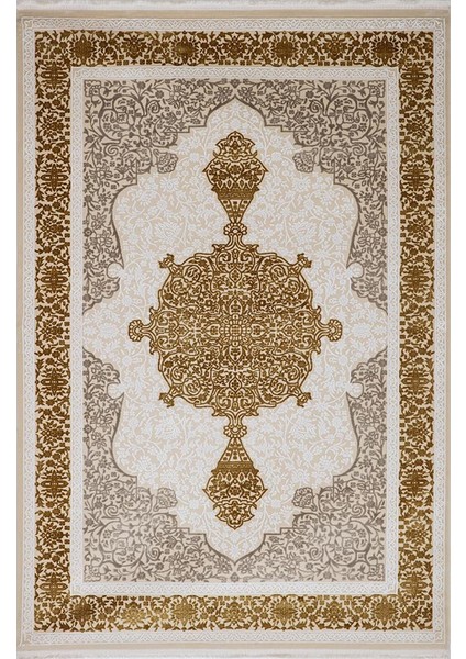 Resital 10028 S10 Sarı Makina Halısı 160 x 230 cm