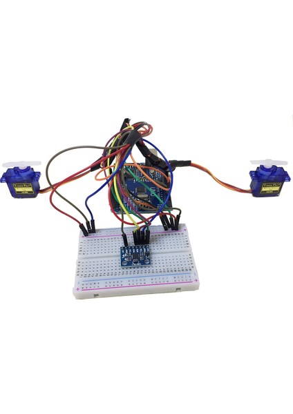 Arduino Ivme Sensörü ile Servo Motor Kontrol Projesi