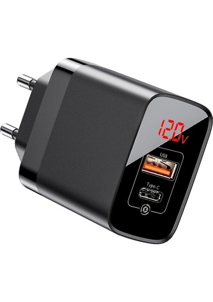 Ccjmhc-A01 Mirror Lake Pps Dijital Gösterge 3.0 18W Pd Hızlı Şarj Aleti