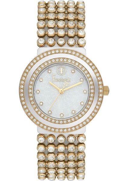 F.4.1025.01 Taşlı Kordon Kadın Kol Saati