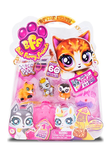 Best Furry Friends Squad Pack Oyuncak Minik Hayvanlar