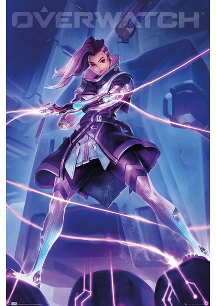 Overwatch Sombra Maxi Poster