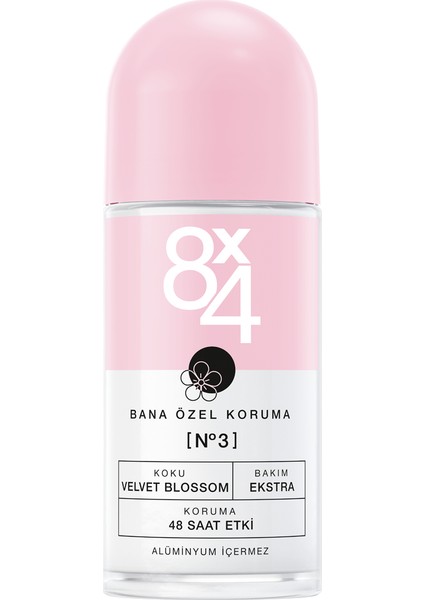 No.3 Velvet Blossom Roll On Kadın Deodorant 50Ml