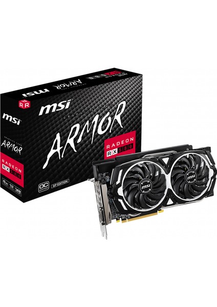 Radeon RX 580 Armor GP OC 8GB 256Bit GDDR5 PCI-E 3.0 x16 DX12 Ekran Kartı