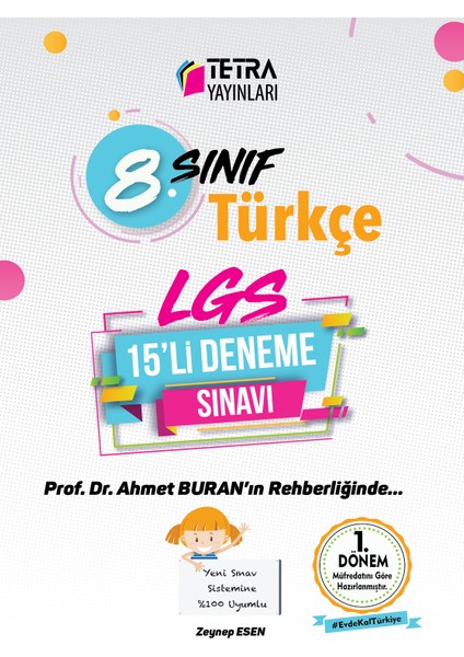Türkçe 1. Dönem 8. Sınıf Türkçe 15'li Deneme Sınavı