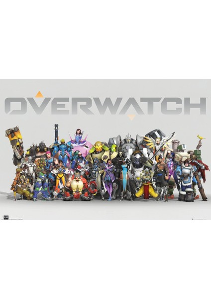 Overwatch Line Up Maxi Poster