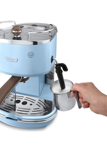 ECOV311.AZ Icona Vintage Serisi Espresso ve Cappuccino Makinesi + Paket Kahve modelleri