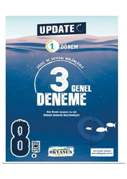 Okyanus Yayınları 8. Sınıf Update 1. Dönem 3 Genel Deneme