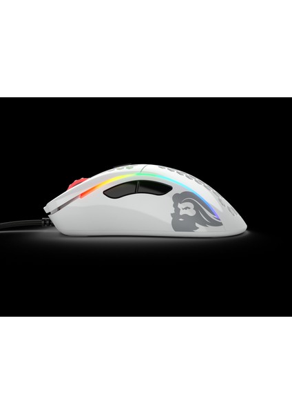 Model D Minus Kablolu Parlak Beyaz RGB Oyuncu Mouse GD-GWHITE