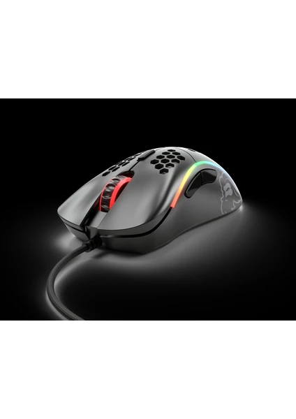 Model D Kablolu Mat Siyah RGB Oyuncu Mouse 69Gr