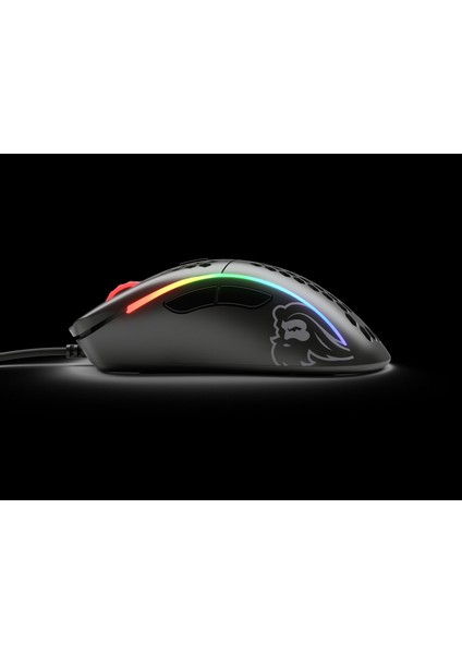 Model D Kablolu Mat Siyah RGB Oyuncu Mouse 69Gr