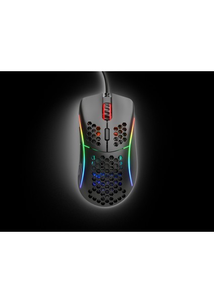 Model D Kablolu Mat Siyah RGB Oyuncu Mouse 69Gr