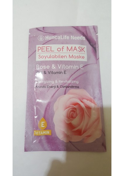 Needs Gül&vitamin E Soyulabilen Maske 10 ml