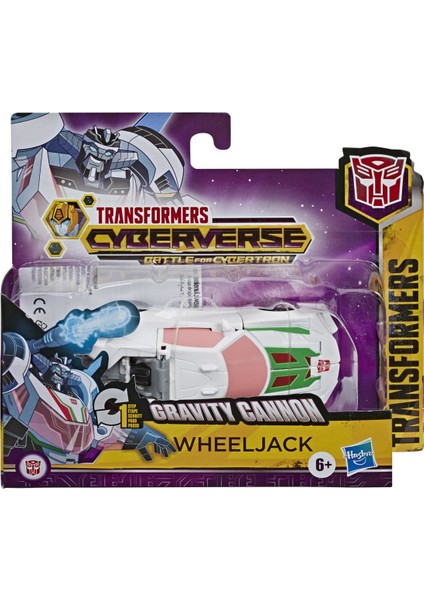 Hasbro Transformers Cyberverse Tek Adımda Dönüşen Figür - Wheeljack Action Attackers