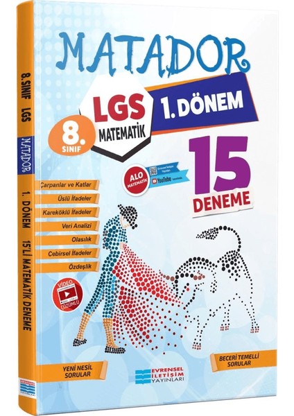 LGS 1. Dönem Matematik 15'li Deneme Video Çözümlü