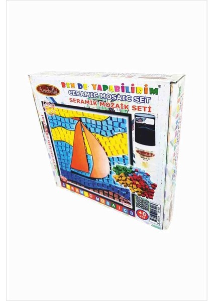 Seramik Mozaik Set 20x20 cm - Yelkenli