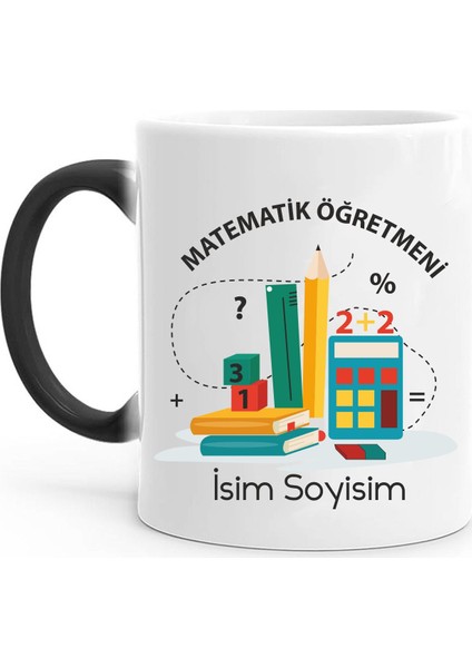 Kişiye Özel Meslek Sihirli Kupa Bardak