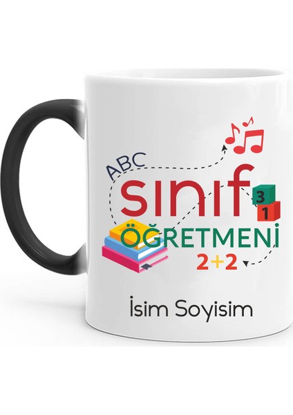Kişiye Özel Meslek Sihirli Kupa Bardak