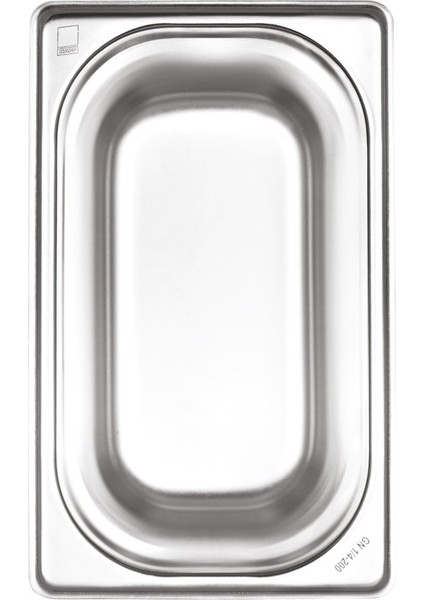 Çelik Gastronom Küvet 1/4-100