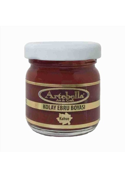 Kolay Ebru Boyası 40 cc - Kahverengi