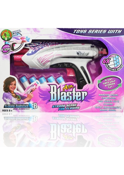 Air Blaster Yumuşak Mermi Atan Tabanca 6 Mermili modelleri