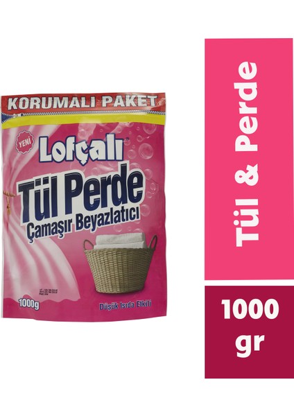 Tül, Perde, Çamaşır Beyazlatıcı 1000 gr