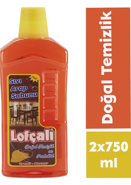 Sıvı Arap Sabunu 750 ml x 2 Adet