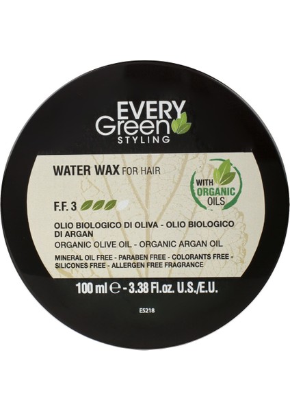 Every Green Su Bazlı Wax Water Wax 100 ml