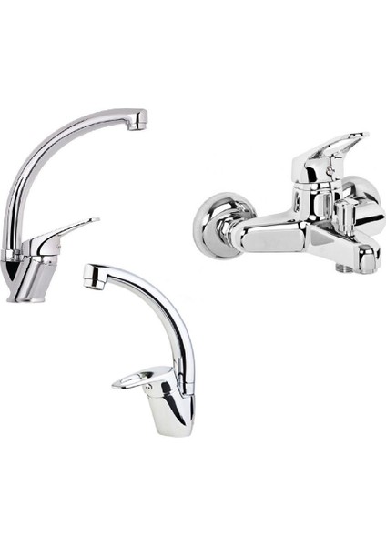 Banyo Mutfak Lavabo Batarya Seti
