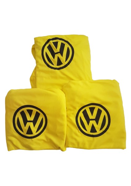Volkswagen Sarı Penye Servis Kılıfı