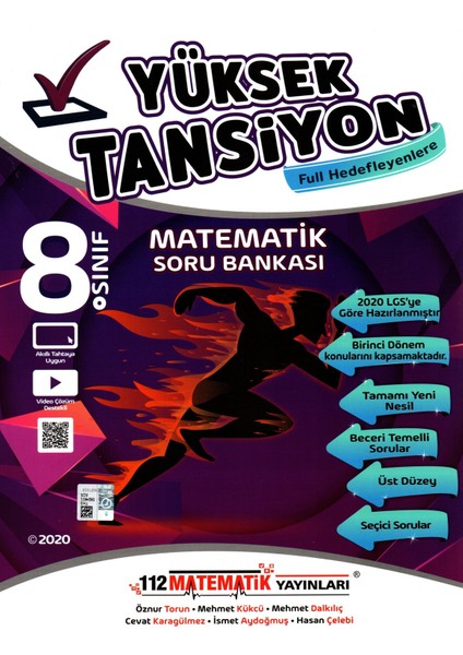 8. Sınıf LGS 1. Dönem Yüksek Tansiyon Matematik Soru Bankası