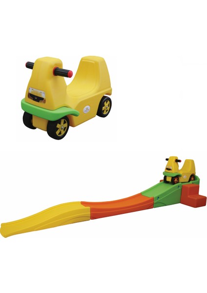 Roller Coaster Sarı Arabalı