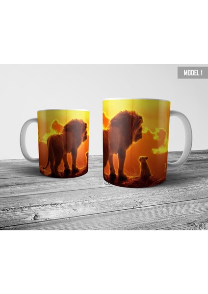 Lion King / Aslan Kral Kupa Bardak Model 1