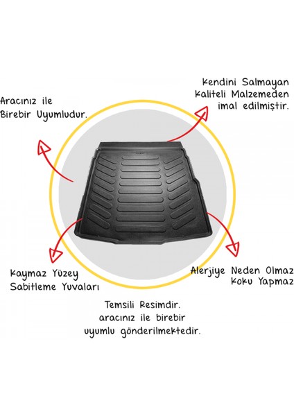 Hyundai Accent Admira 2001-2005 3D Bagaj Havuzu modelleri