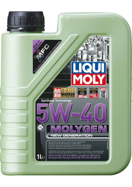 Liqui Moly Molygen 5W-40 1 Litre Motor Yağı ( Üretim Yılı: 2023 )