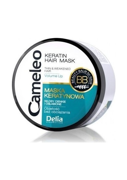 Cameleo Keratin Hair Mask Thin Hair 200Ml