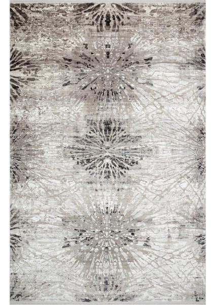 Porto Pt 01 Gri Siyah Akrilik Modern Salon Halısı 160 x 230 cm