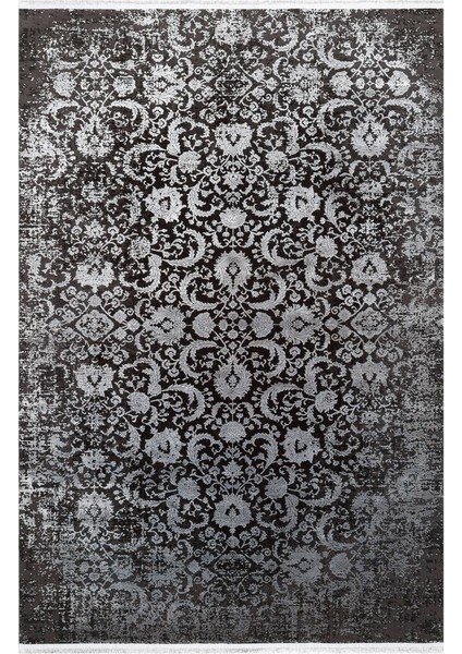 Cordoba Db 02 Antrasit Gri Viskon Akrilik Modern Salon Halısı 160 x 230 cm
