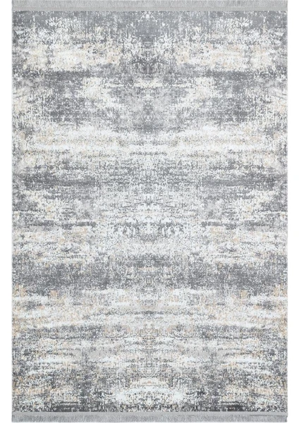 Eko Halı Sateen St 01 Bej Gold Yıkanabilir Kaymaz Taban Ince Halı Kilim 80 x 150 cm