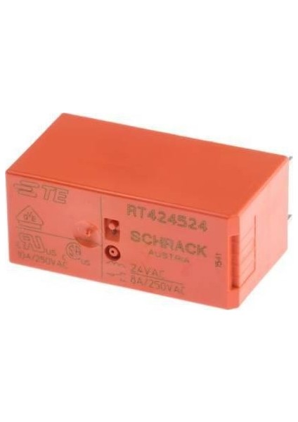 24Vdc 2 C/O 8A 8 Pin Pcb Röle